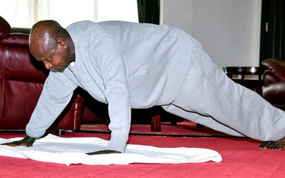 Uganda’s 75 Year Old President Makes Exercise Video