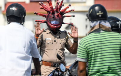 Indian Police Adopt Unusual Punitive Measures for Lockdown Offenders