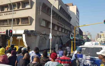 One Dead, Five Injured in Durban CBD Building Collapse