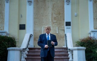 Peaceful Protesters Teargassed for Trumps Church Pose