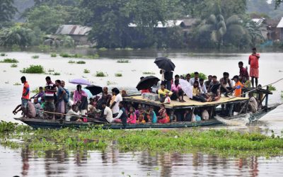 Fifty Dead and Two Million Affected by Floods in Assam State, India