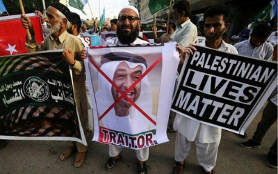 Thousands of Pakistanis protest against UAE-Israel peace deal