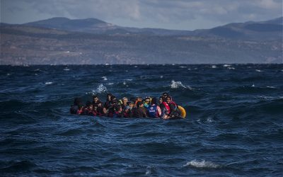Refugees Secretly Left Out at Sea by Greece