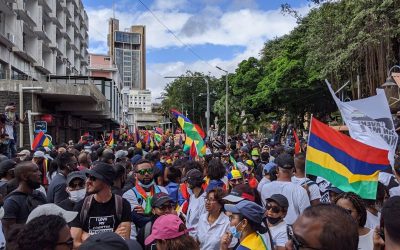 Mauritius Protests following Dead Dolphins Find