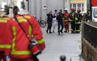 Four Injured in Knifing Incident Outside Charlie Hebdo Former Offices