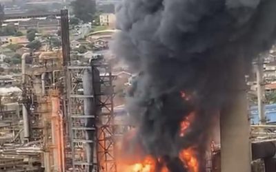 Explosion Rocks Engen Refinery in Durban