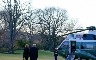 Trump Leaves White House for the Final Time Skipping Joe Biden’s Inauguration as 46th President of US