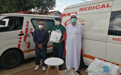 Gift of the Givers Donates Much-Needed CPAP Machines to Rescue 786 Ambulance Services
