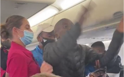 [WATCH] Passenger Booted Off Safair Flight for Refusing to Wear a Mask Onboard