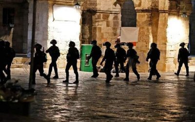 Israeli Occupation Forces Continue with Attacks on Masjid Al-Aqsa & Palestinian Worshippers