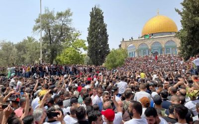 Israeli Occupation Forces Storm Masjid Al Aqsa as Palestinians Celebrate Victory Over Israel