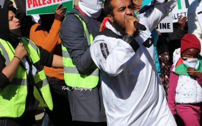 Ficksburg Muslim Community Marches in Solidarity with Palestinian People