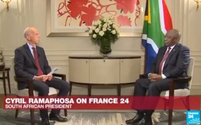 [LISTEN & WATCH] Ramaphosa: “The Way Israel has been Unleashing Terror, One Could Quite Easily Characterize it as Being an Apartheid Type of State” 