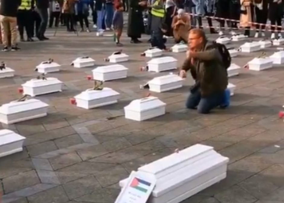 Denmark Honours 67 Palestinian Children Killed in Israeli Air Strikes