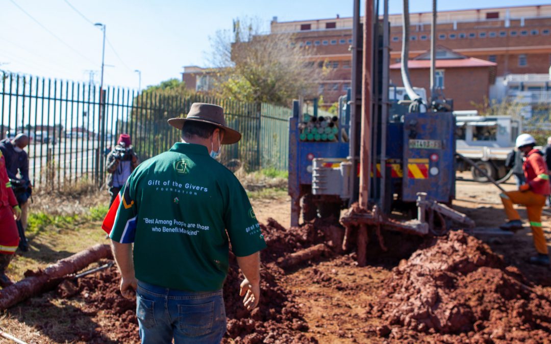 Gift of the Givers Granted Permission to Drill for Water at Helen Joseph Hospital