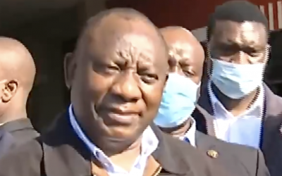 Cyril Ramaphosa: “Incidents of Looting & Violence Were Planned & Instigated”