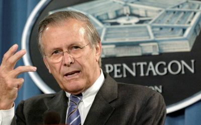 “Warmonger” Donald Rumsfeld’s Legacy of Devastation