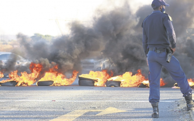 Police Deployed Across KwaZulu-Natal to Quell Volatile Protests & Lawlessness