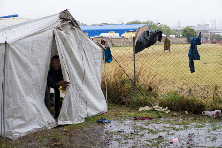 Homelss tents settlements, a growing concern for residents in Norwood