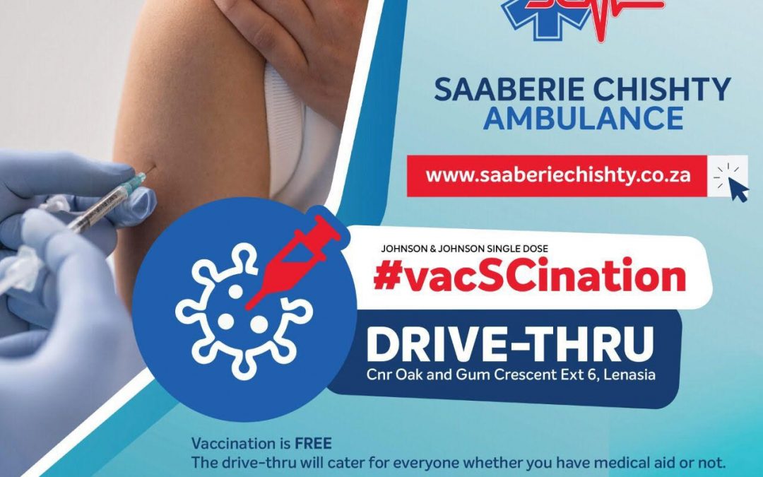 Saaberie Chishty & Health Department to Embark on COVID-19 Vaccination Drive-Through at the Weekend