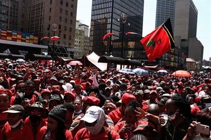 DA Calls on IEC to Disqualify EFF from Local Elections for Breaking COVID Rules