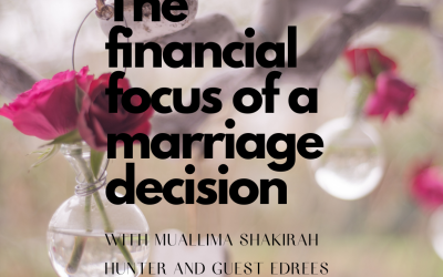 The Financial Focus Of A Marriage Decision