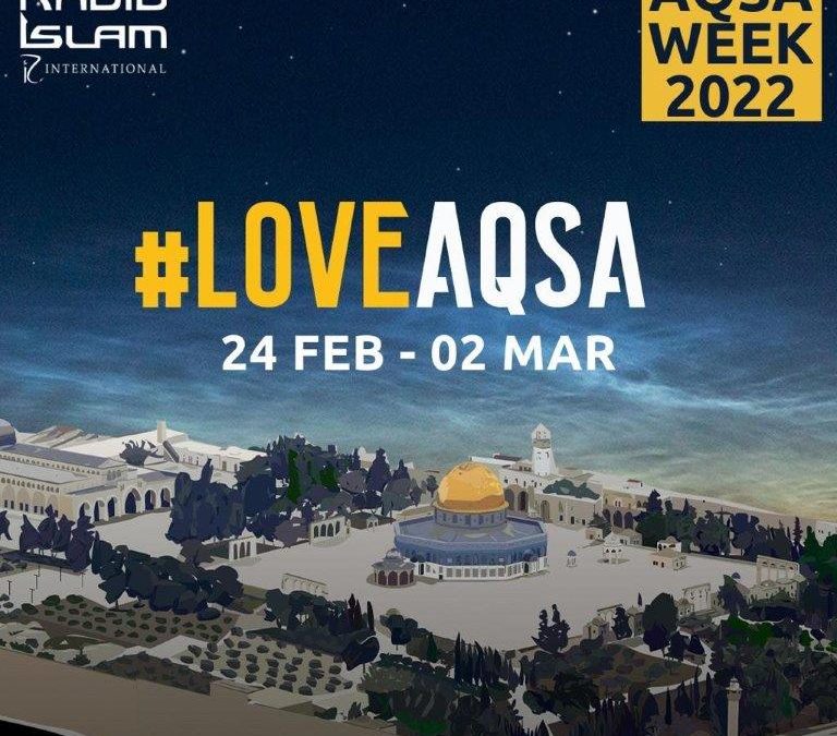 #AqsaWeek : Bring Aqsa and Palestine to the forefront of our minds and hearts – Shamil Joarder