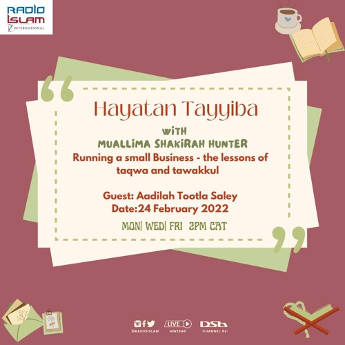 Running a small business with Taqwa and Tawakkul