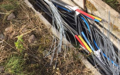 Cable Theft Syndicates Operate Training School for Newcomers