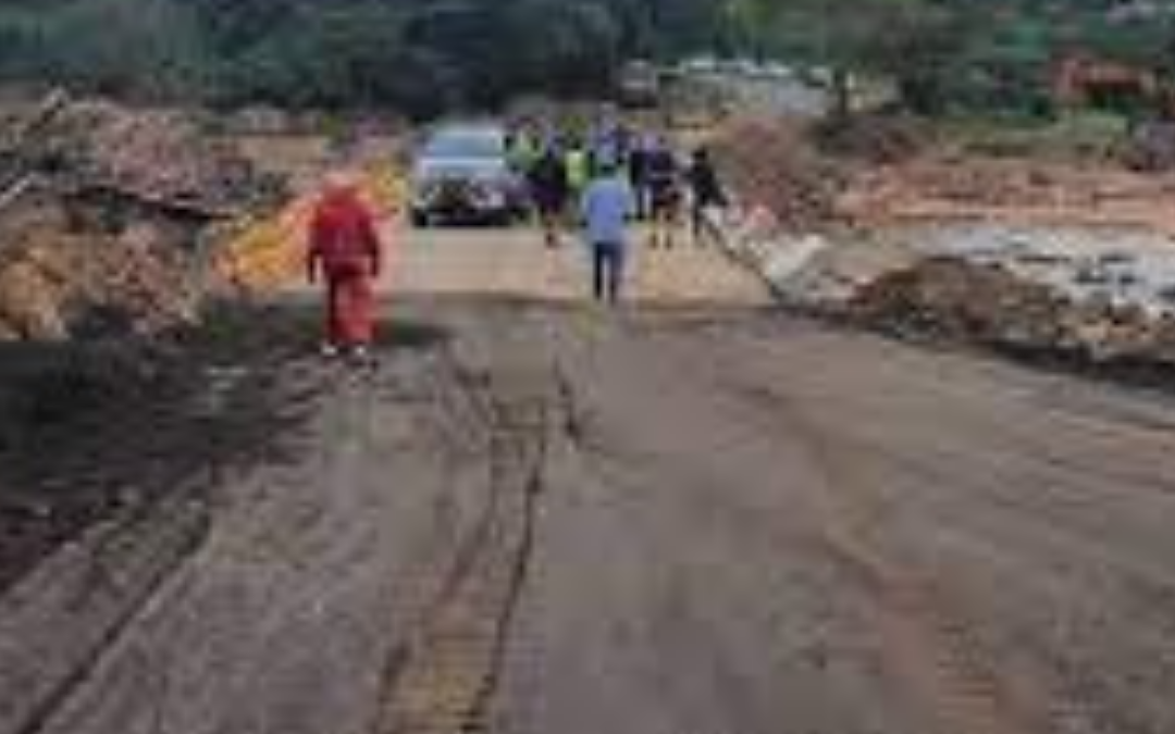 Shallcross community rebuilt bridge washed away by floods