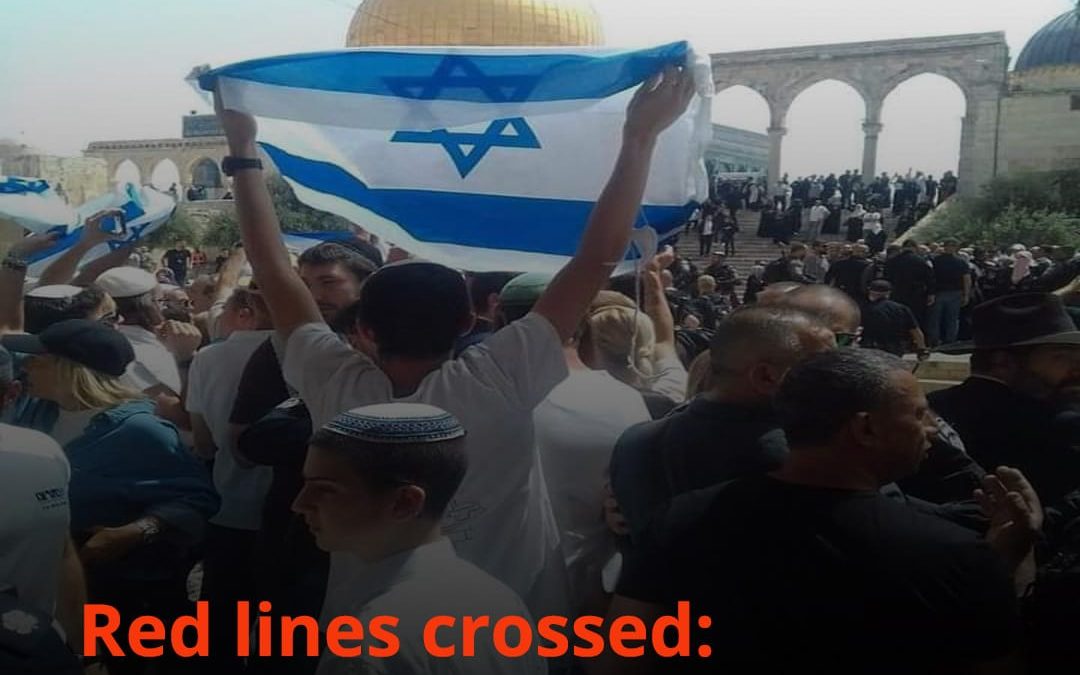 [LISTEN] Mayhem and Anarchy in al Quds During Zionist Israeli Flag March