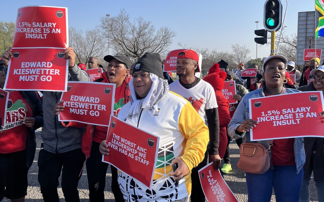 NEHAWU Protests Over Unpaid Salaries, ANC 6th National Policy Gets Underway