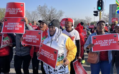 NEHAWU Protests Over Unpaid Salaries, ANC 6th National Policy Gets Underway