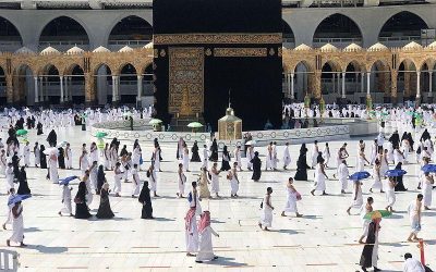 First Foreign Hajj Pilgrims Since Covid Lockdown Beams Excitement