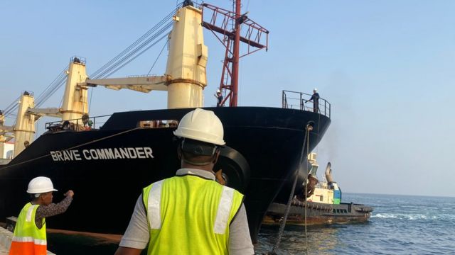 First Ship of Grain to Africa Since Ukraine War