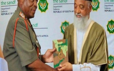 South African National Defence Force receives a camouflage Noble Quran