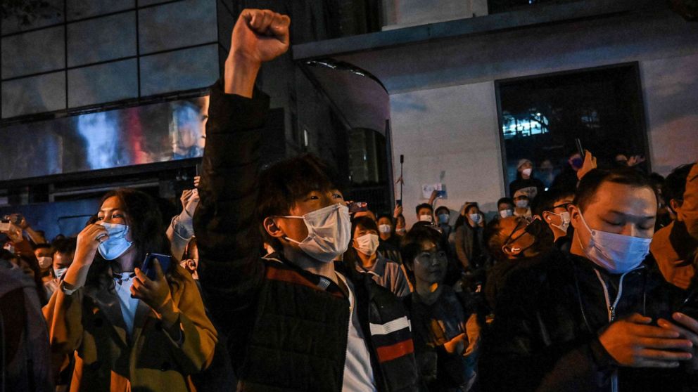China adjusts Covid restrictions after public protests over harsh lockdowns