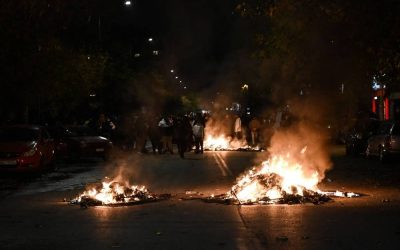 Violent protests erupt in Greece after police shoot 16 year old boy in the head