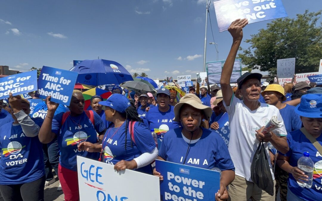 ‘We dont have an Eskom problem – we have an ANC problem in SA,’ says DA’s Steenhuisen
