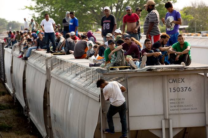 343 migrants found in an abandoned truck container in Mexico