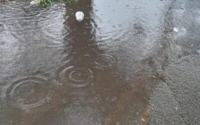 Heavy rains cause sinkhole in busy Durban road as cold weather sets in