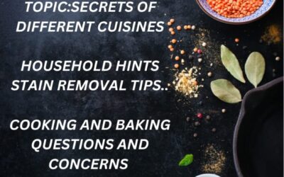 Household Express: Secrets of different Cuisines