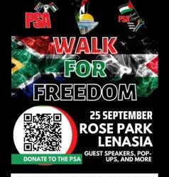 Palestine Solidarity Alliance Walk For Freedom 2022